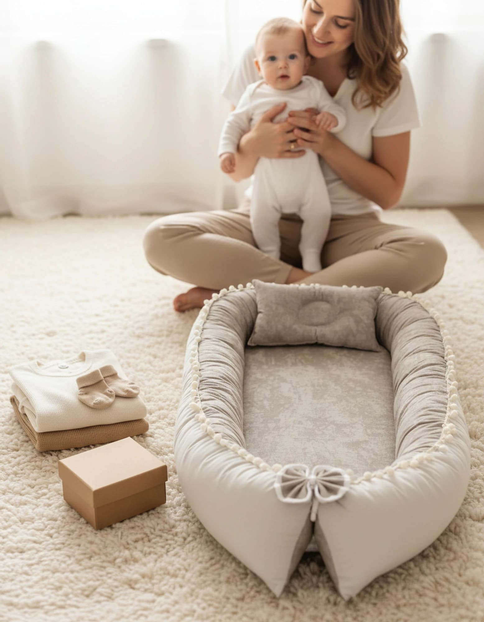Yatak Ve Ortopedik Yastik Natural Ponpon Seri