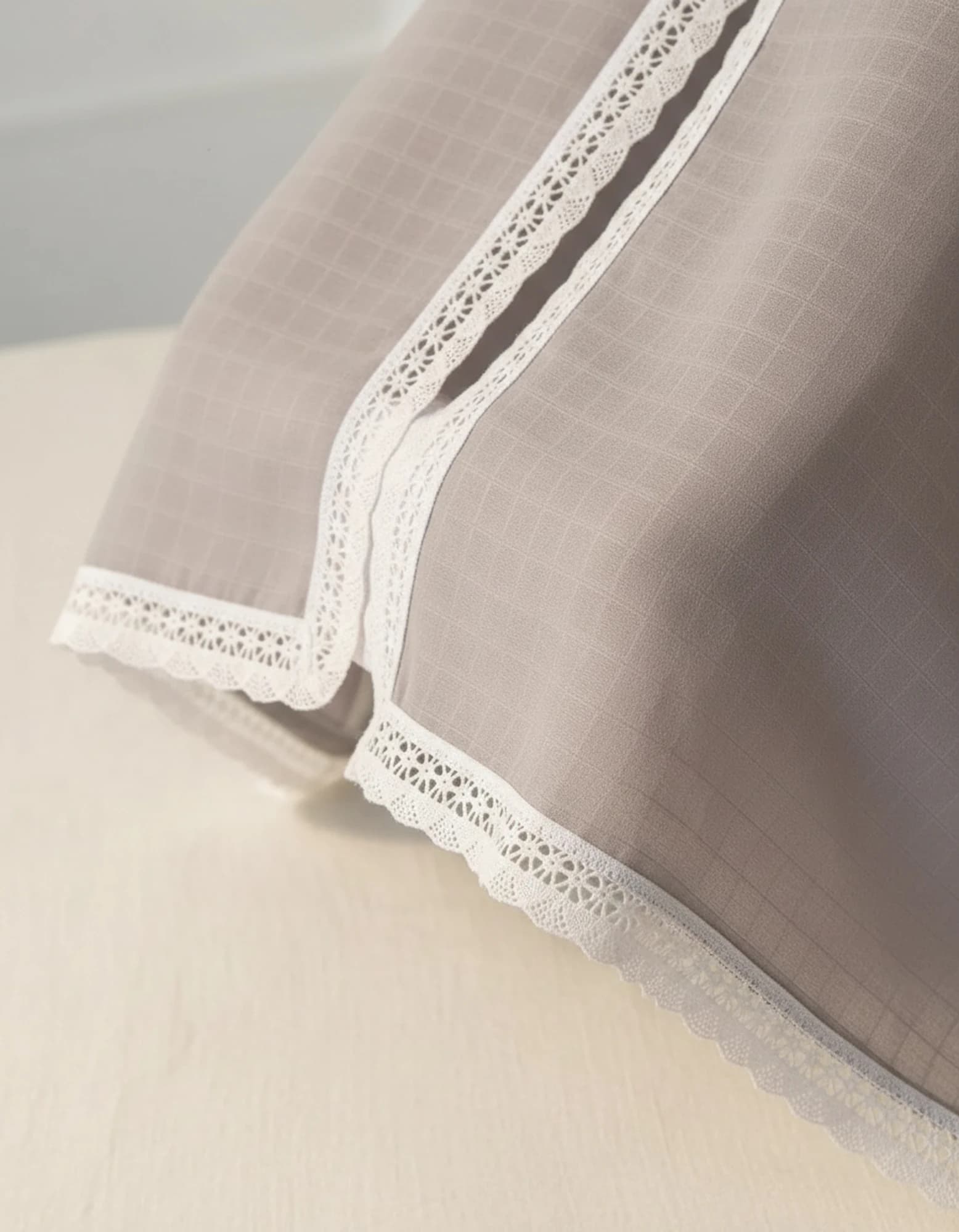 Puset Ortusu/Bebek Arabasi Ortusu %100 Pamuk Muslin Gri