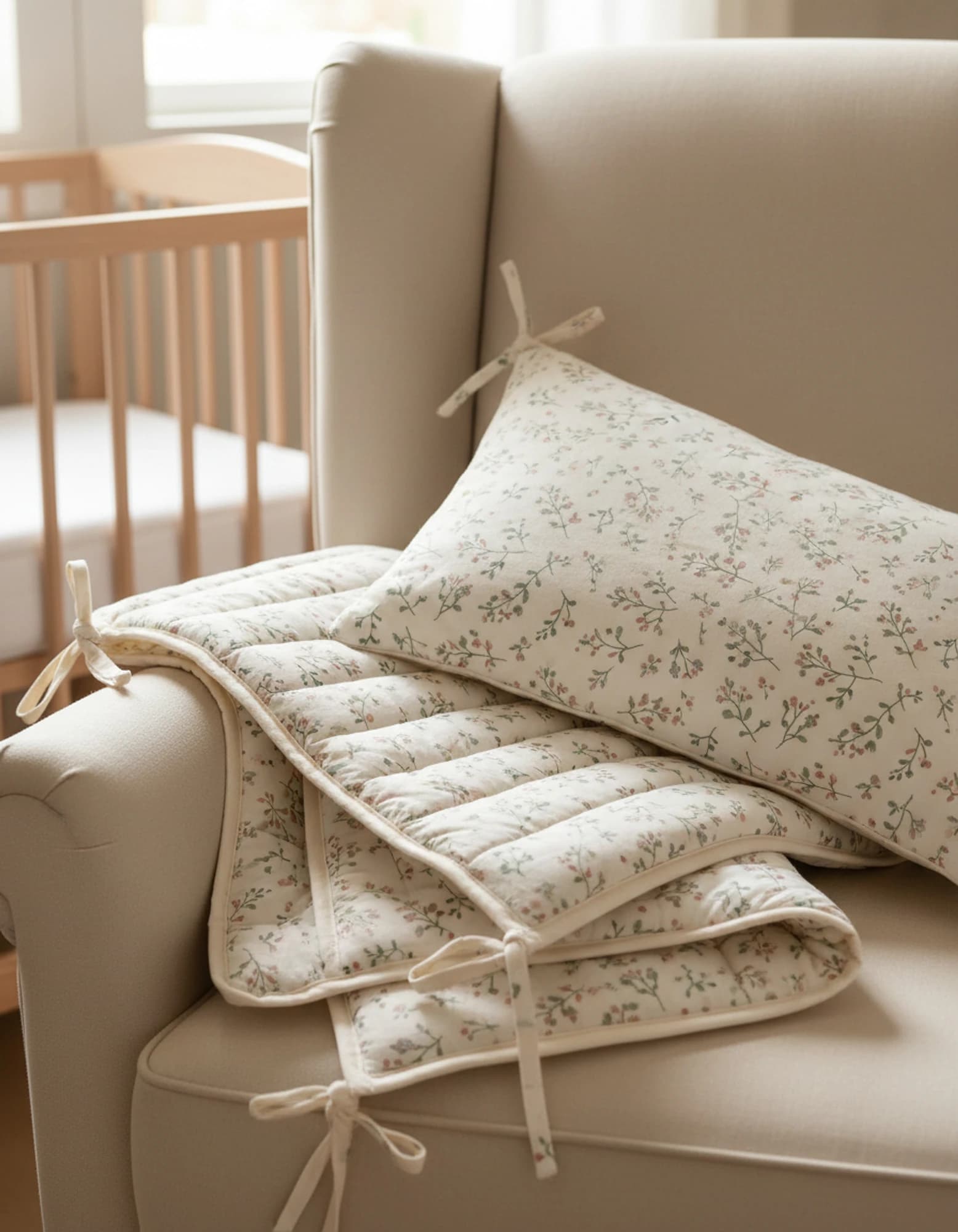 Muslin Ortu Cift Katli Mavi Yildiz Desen Ve Duz Beyaz BabyNest görsel 4