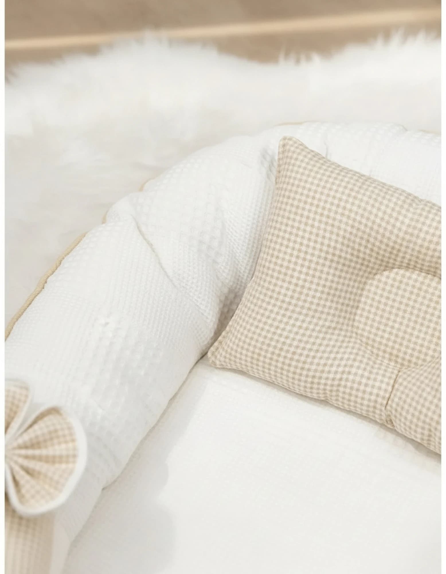 Yatak Ve Ortopedik Yastik Pike Kumas Ve Pamuk Kumas Ekose