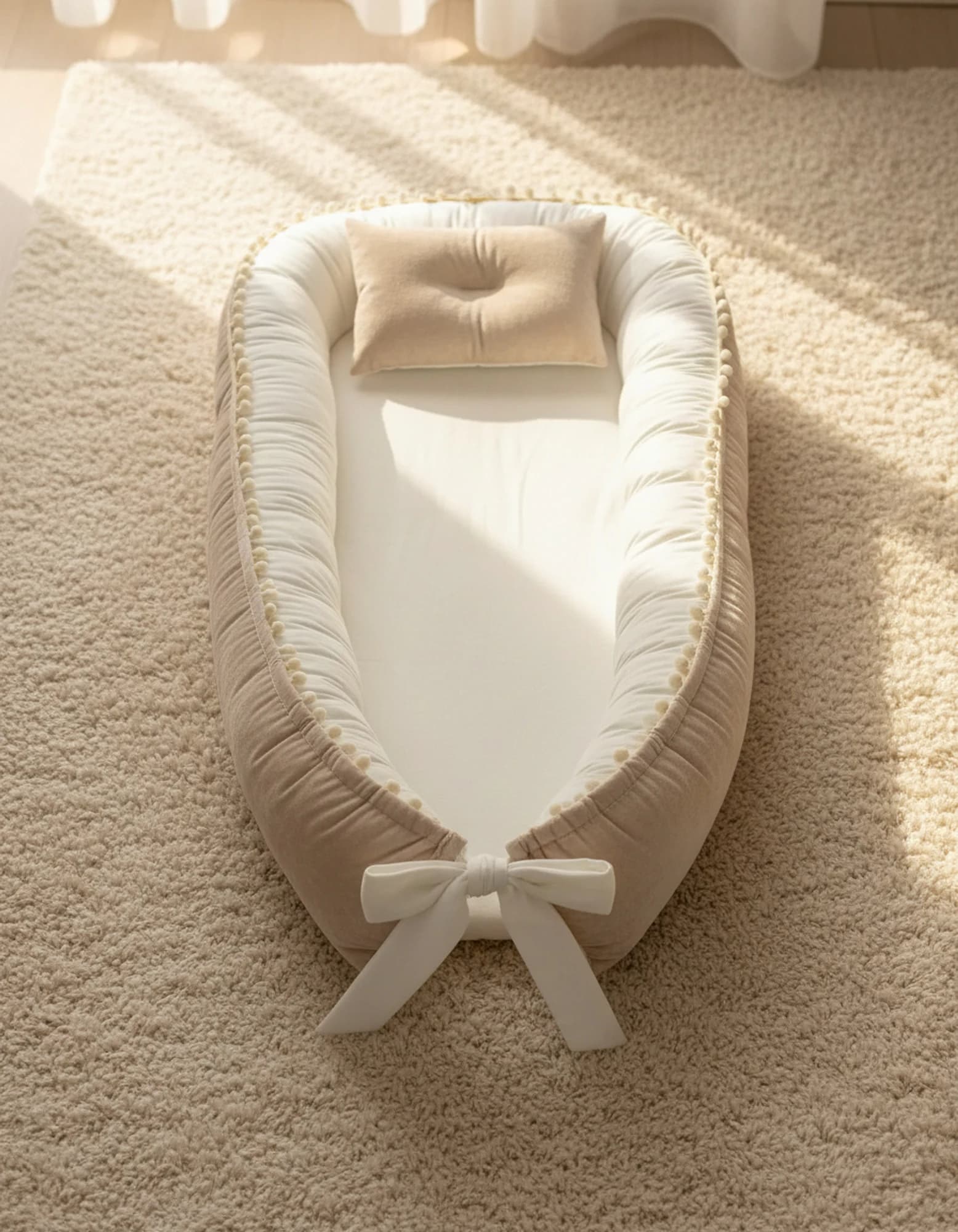Yatak Ve Ortopedik Yastik Natural Ponpon Seri BabyNest görsel 3