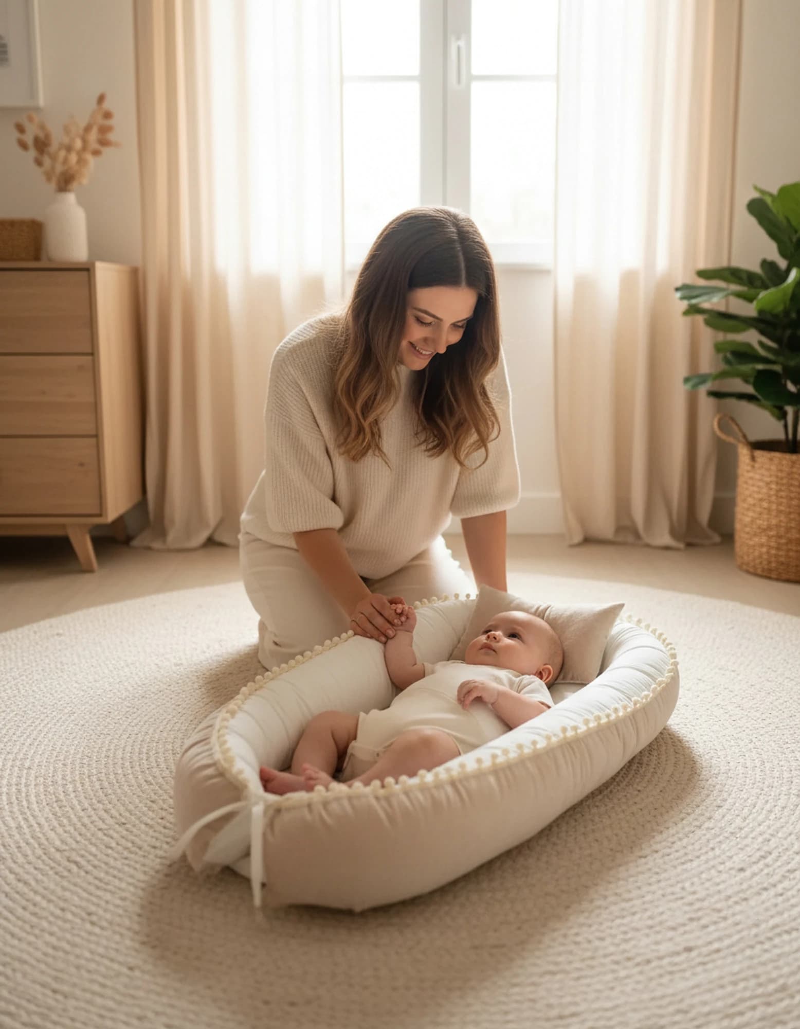 Yatak Ve Ortopedik Yastik Natural Ponpon Seri BabyNest görsel 9