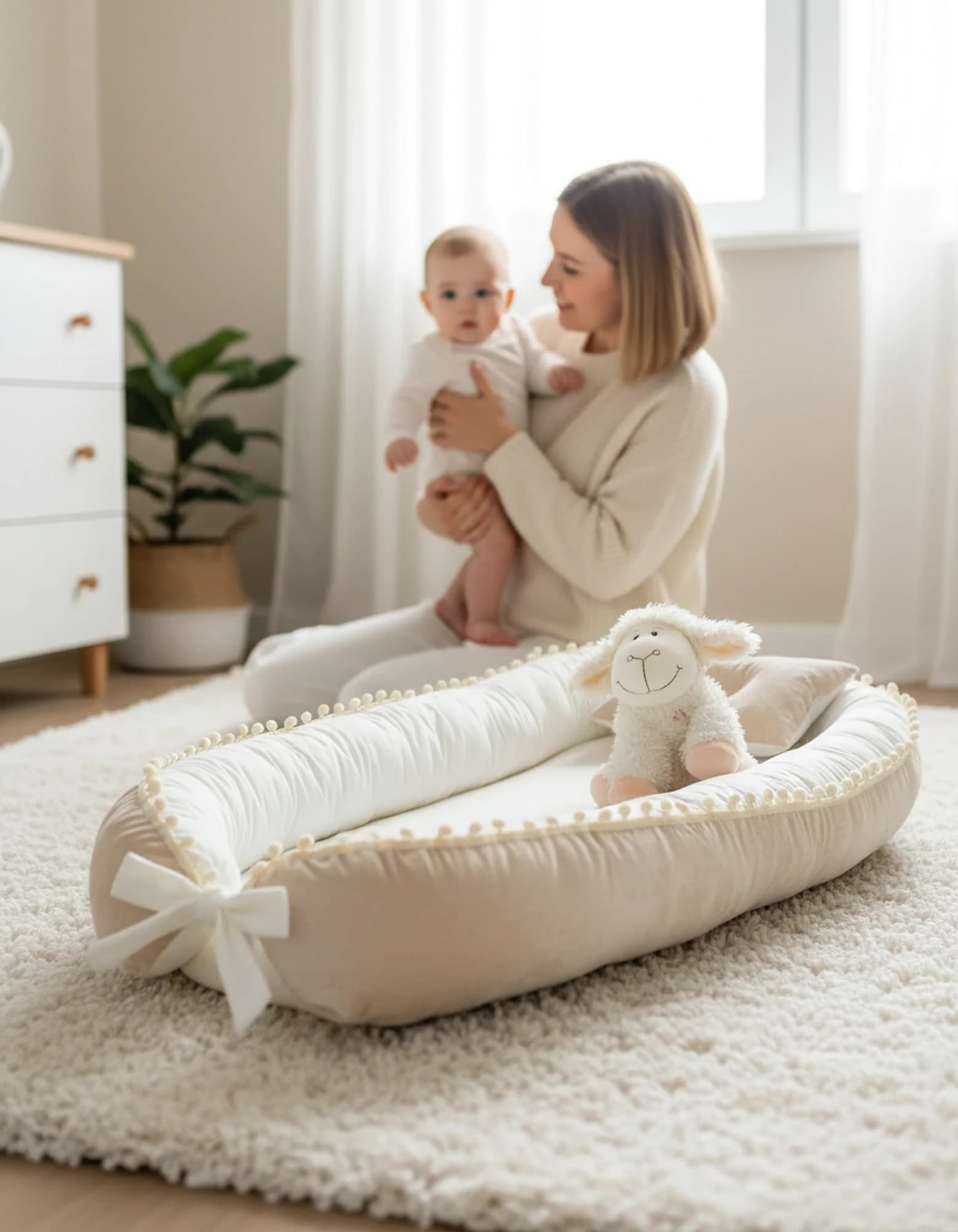 Yatak Ve Ortopedik Yastik Natural Ponpon Seri BabyNest görsel 11