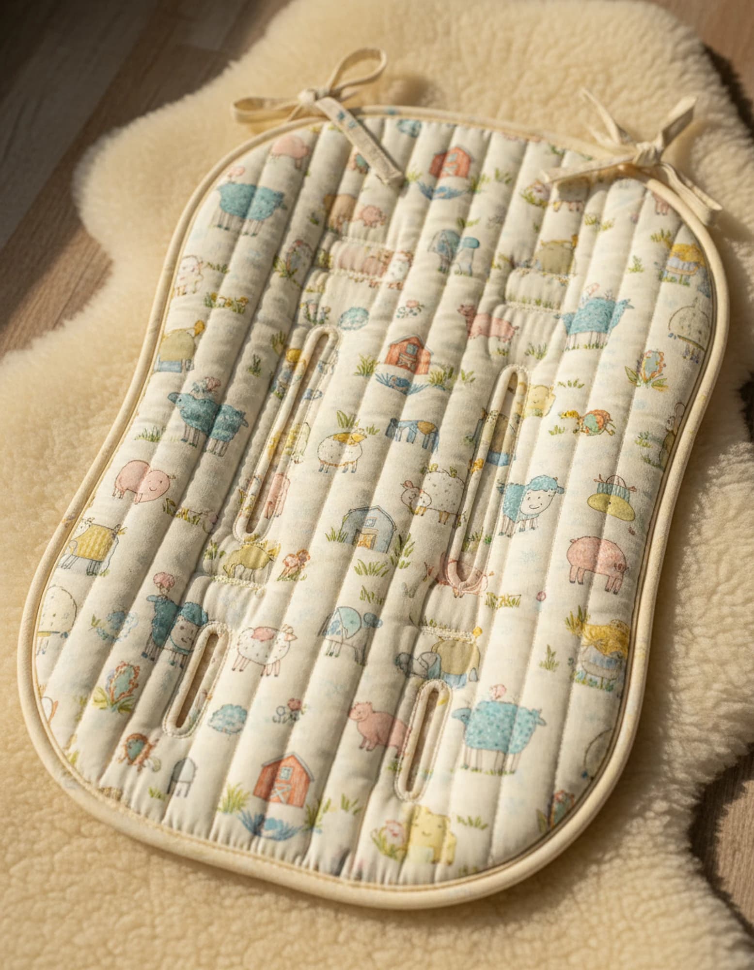 Kundak Pikeli Ve Pamuklu Gokkusagi Model BabyNest görsel 4