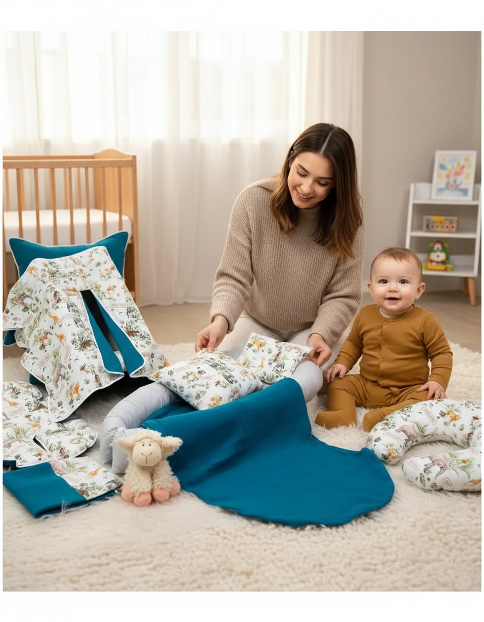 Full Set Muslin Set BabyNest görsel 3