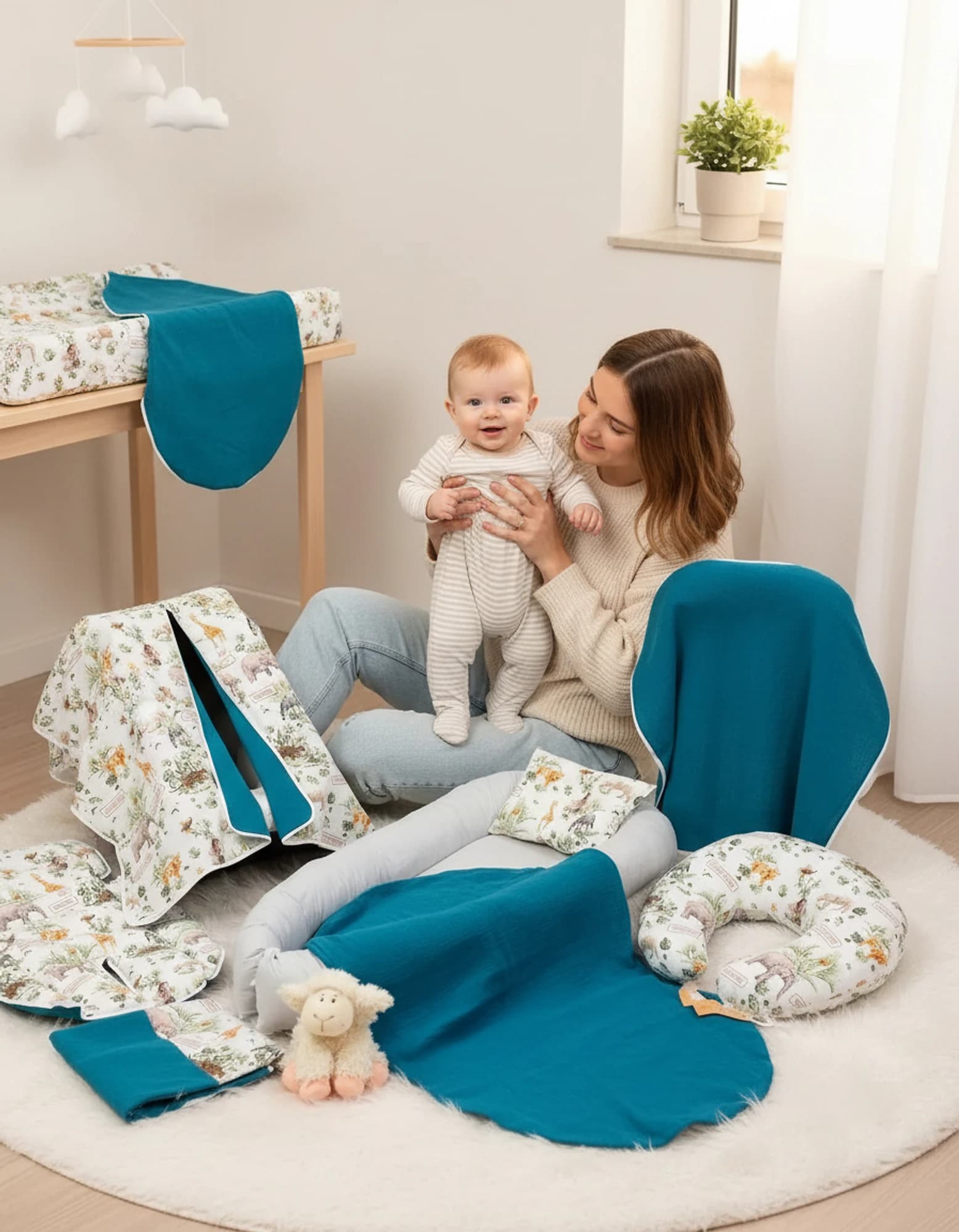 Full Set Muslin Set BabyNest görsel 8