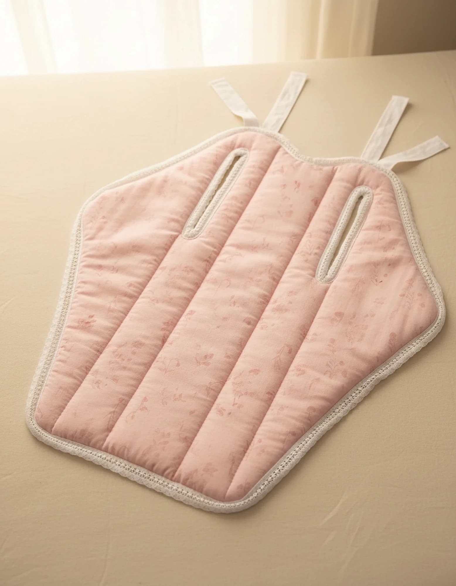 Puset Ortusu/Bebek Arabasi Ortusu %100 Pamuk Muslin Pembe BabyNest görsel 3