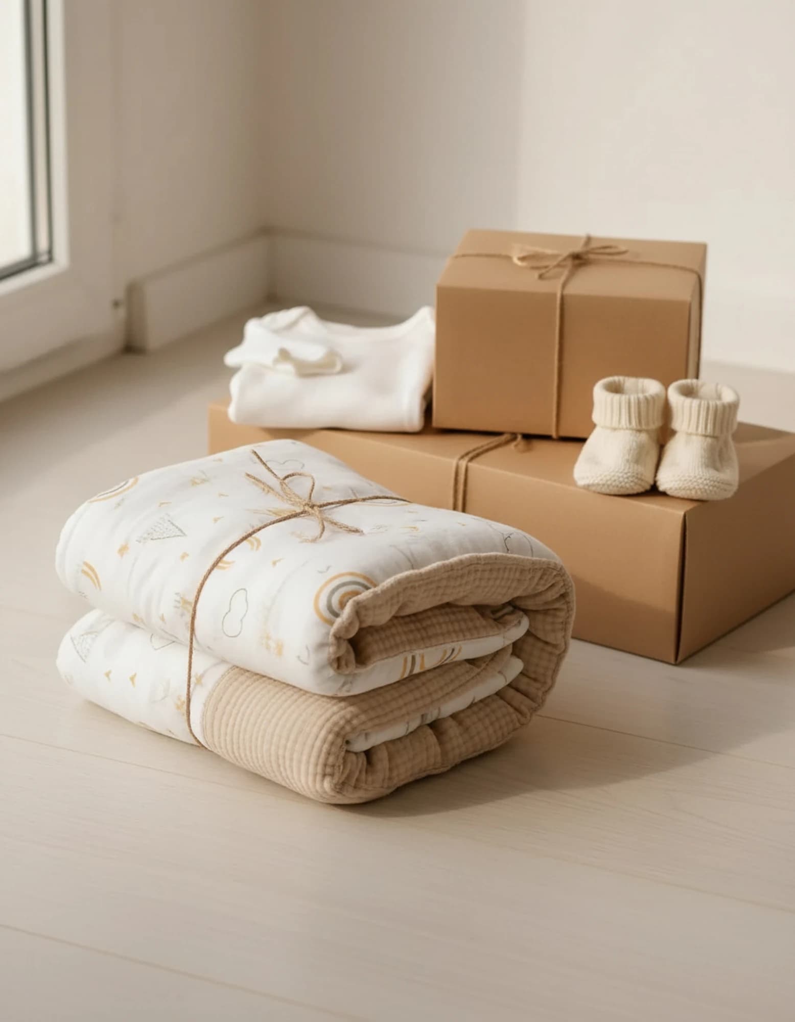 Yatak - Ortopedik Yastik Pike Ve Pamuk Kumas Gokkusagi BabyNest görsel 7