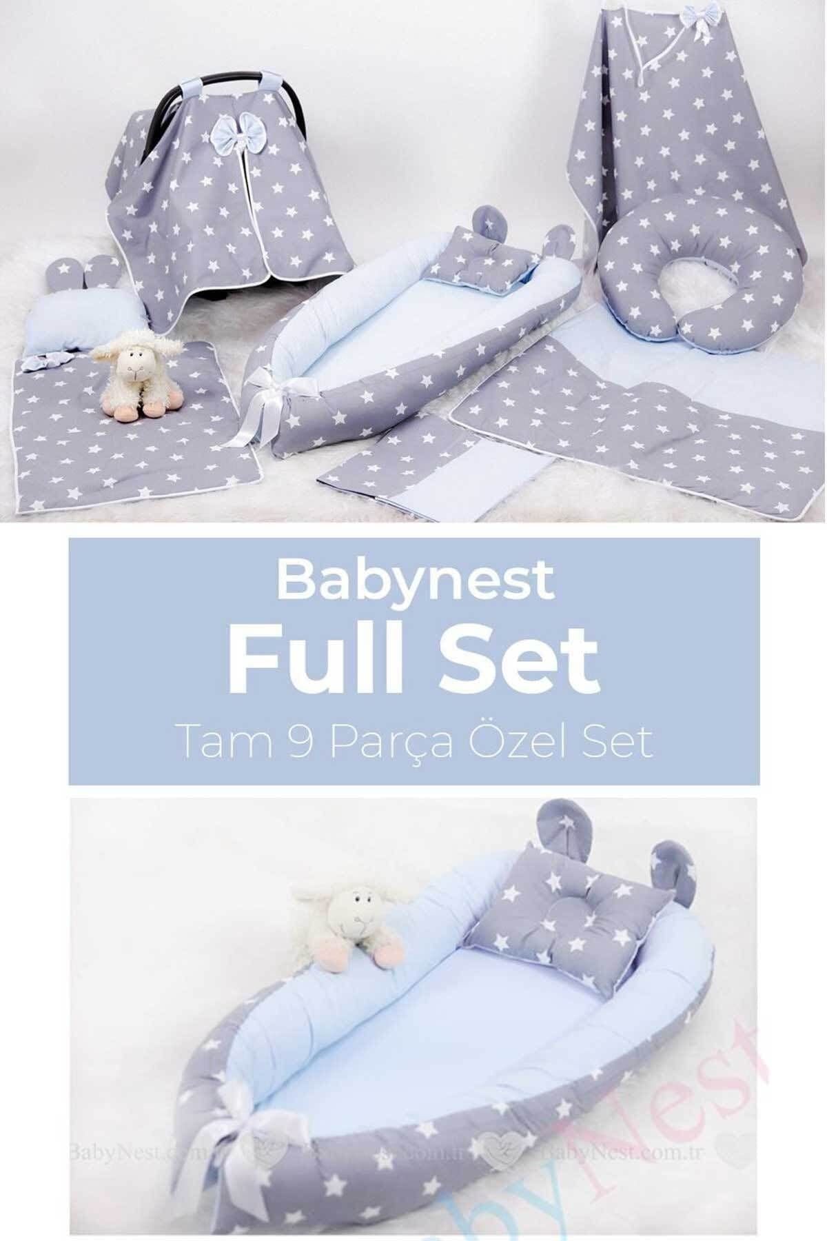 Full Set Mavi Ve Gri Yildiz