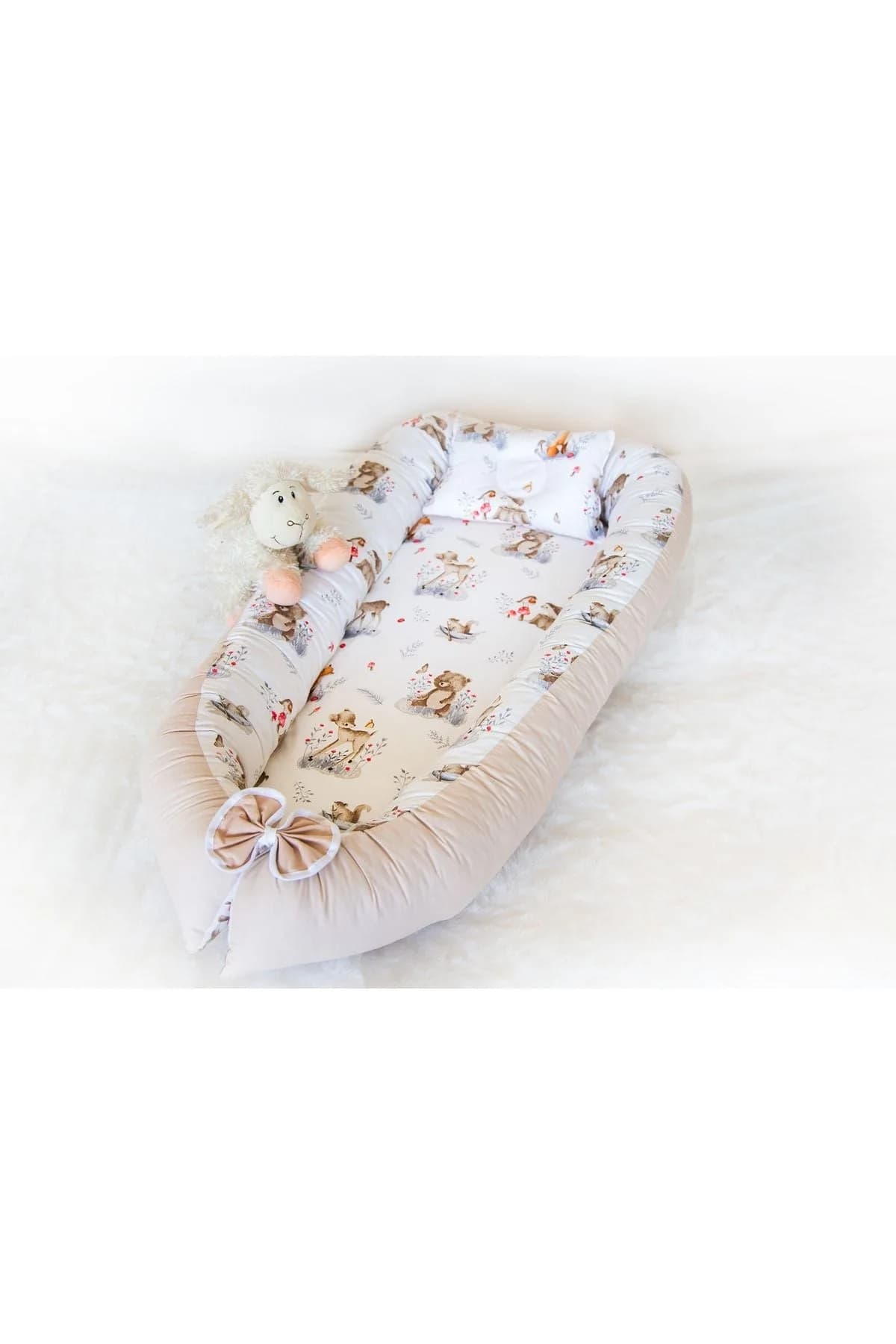 Yatak ve Babynest Ortopedik Yastik Hayvanlar Alemi BabyNest