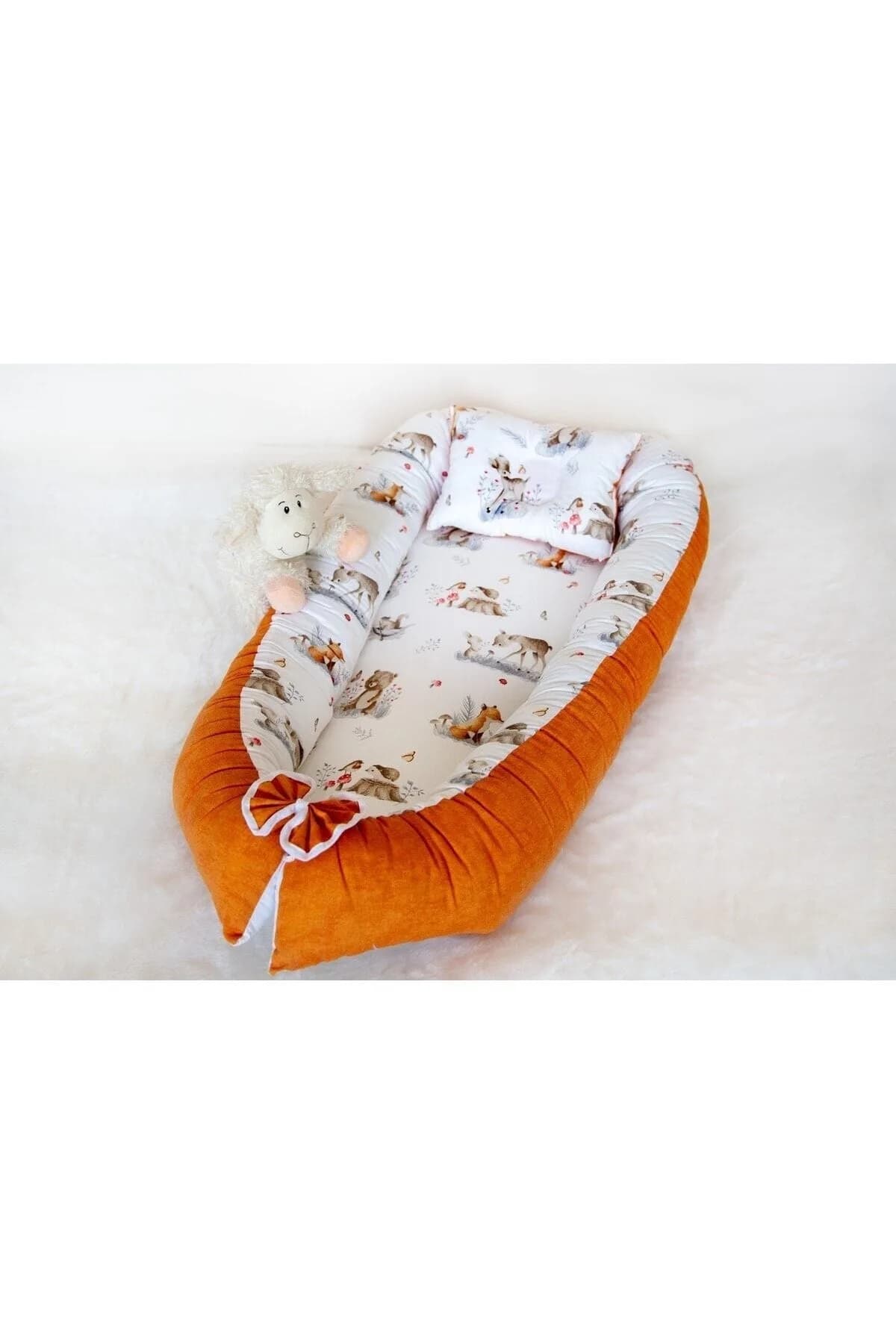 Yatak ve Babynest Ortopedik Yastik Hayvanlar Alemi BabyNest