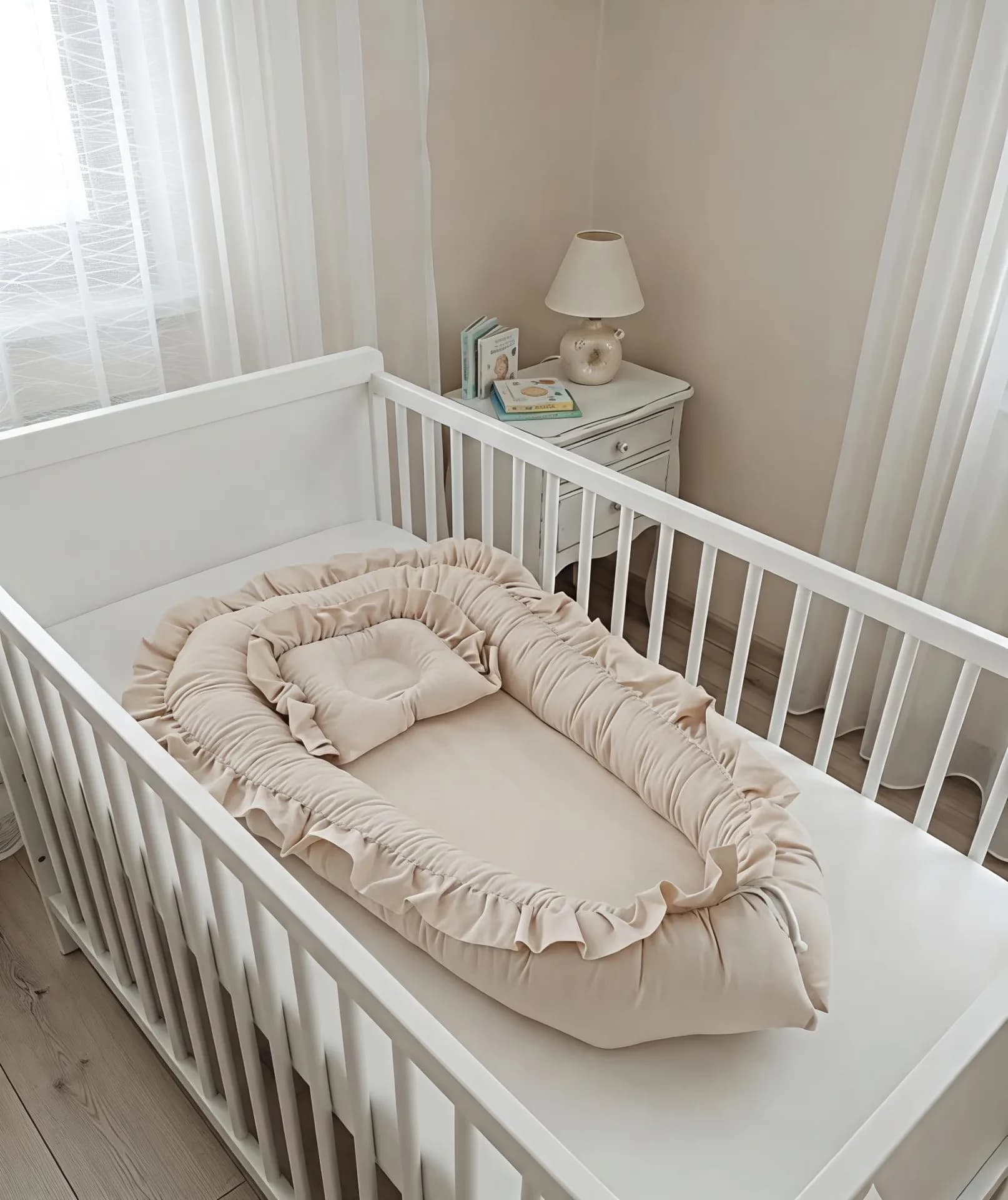 Babynest Fırfırlı Bej