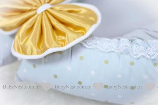 BabyNest FULL Seti Bronz Gold Puantiye - Thumbnail