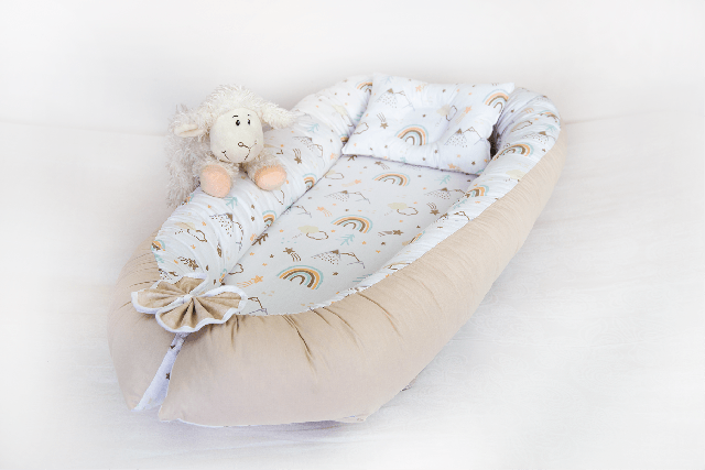 BabyNest Gökkuşağı Bej