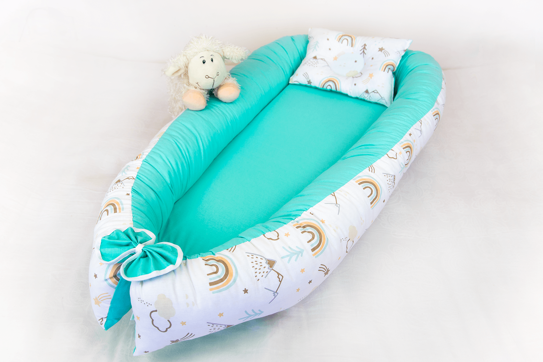 Babynest Gökkuşağı Mint