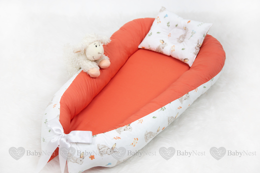 BabyNest - BabyNest Kiremit Tavşan