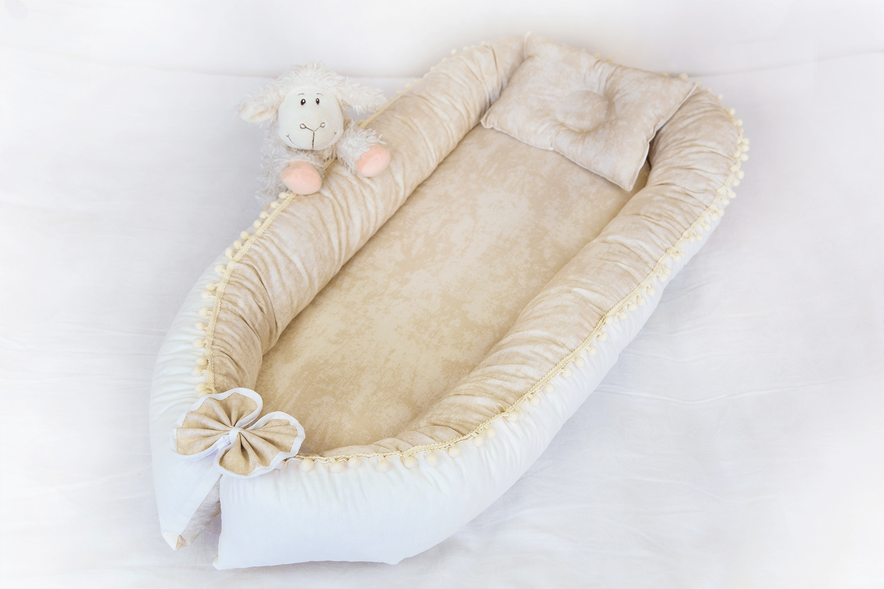 Babynest Krem Ponponlu