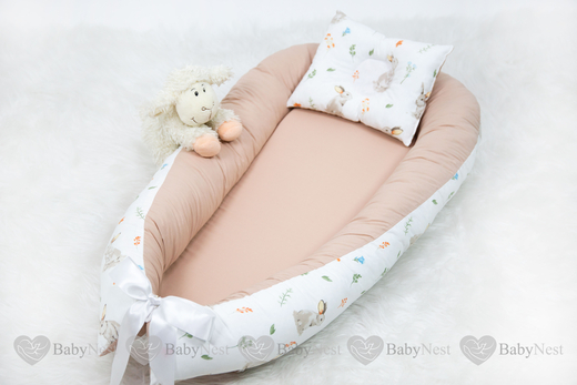 BabyNest Tavşan Bej - Thumbnail