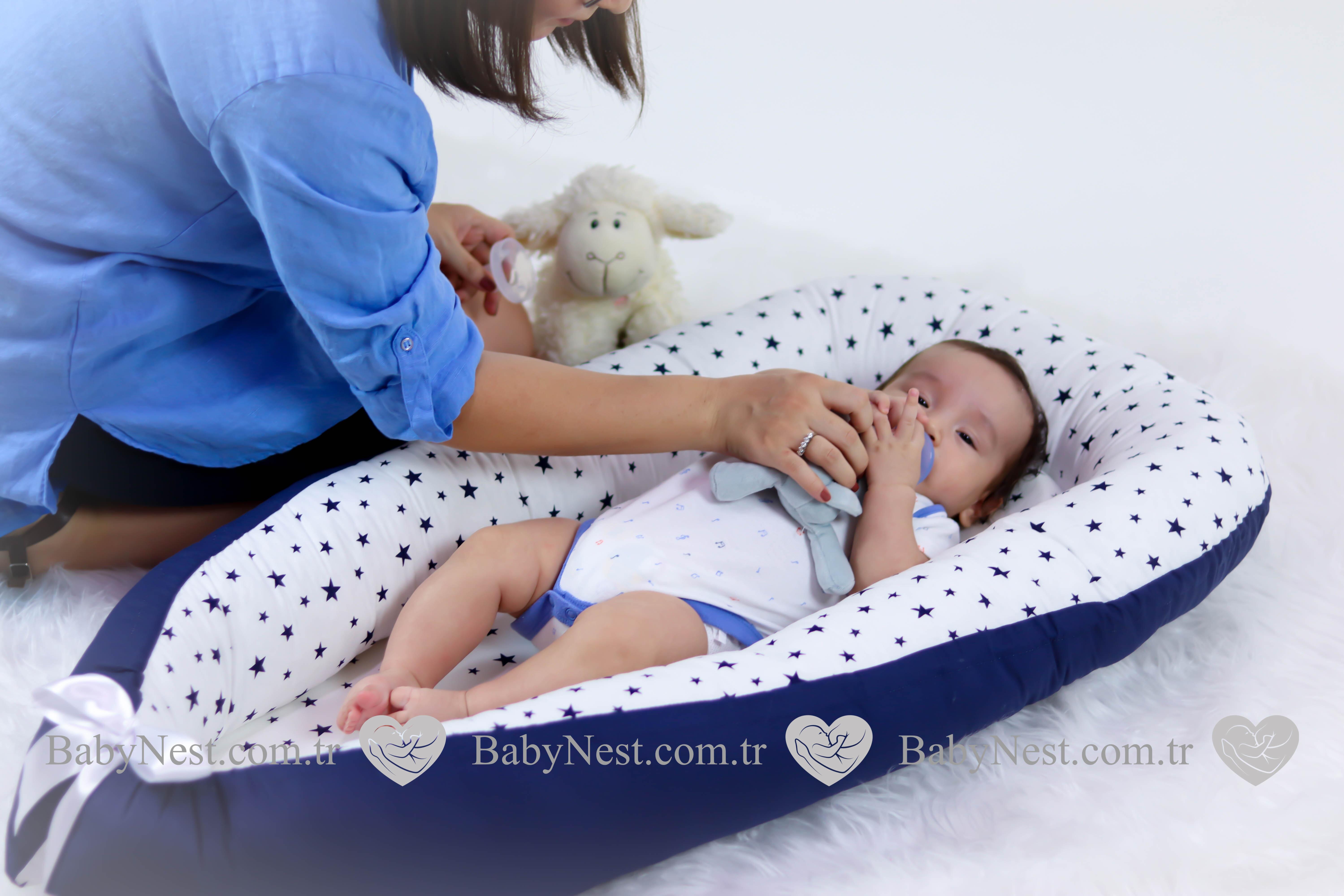 Babynest Minik Yıldız Lacivert Ve Lacivertim