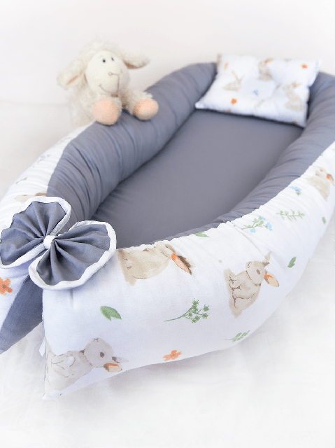 BabyNest Tavşan Gri