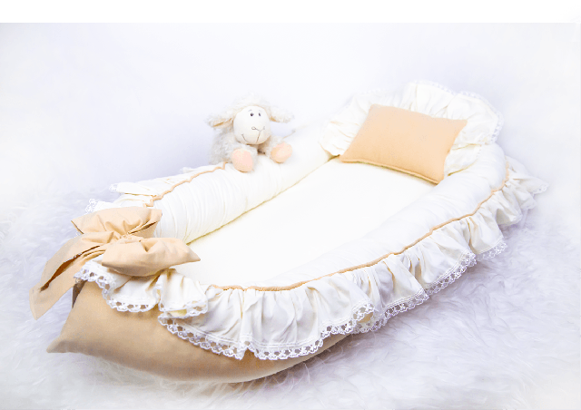 BabyNest Vintage Model +Yatak Pedi Bej