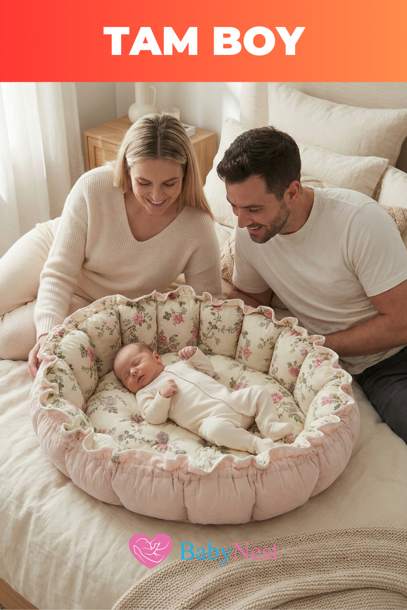Yuvarlak Yatak/oyun Minderi Ve Yastigi Gül bahçesi VE PEMBE PIKELI